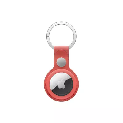 Apple AirTag FineWoven Key Ring - Coral