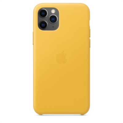 iPhone 11 Pro Leather Case - Meyer Lemon