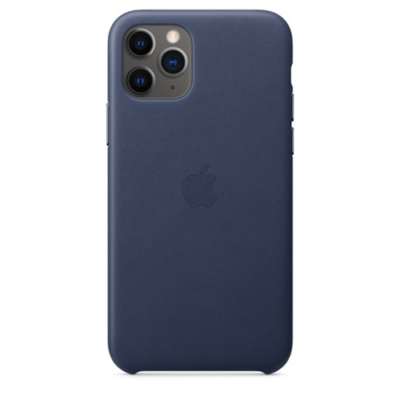 iPhone 11 Pro Leather Case - Midnight Blue
