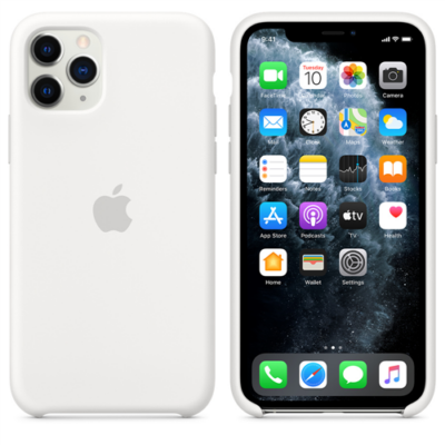 iPhone 11 Pro Silicone Case - White