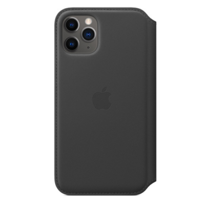 iPhone 11 Pro Leather Folio - Black