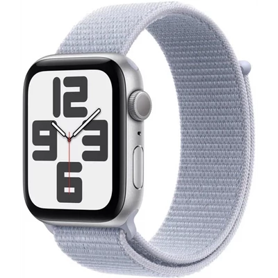 Apple Watch SE2 v3 GPS 40mm Silver Alu Case with Blue Cloud Sport Loop