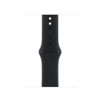 Apple Watch 42mm Sport Band:  Black Sport Band - M/L