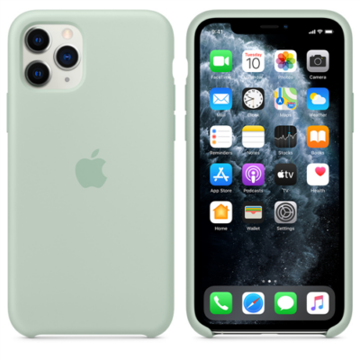 iPhone 11 Pro Silicone Case - Beryl