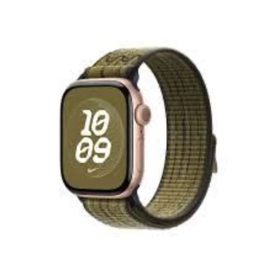 Apple Watch 42mm Nike Sport Loop:  Green/Grey Nike Sport Loop
