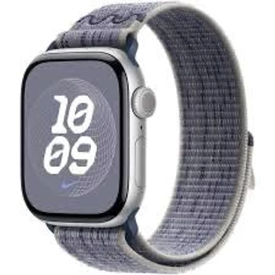 Apple Watch 46mm Nike Sport Loop:  Grey/Blue Nike Sport Loop