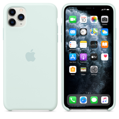 iPhone 11 Pro Silicone Case - Seafoam