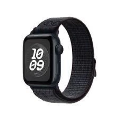 Apple Watch 46mm Nike Sport Loop:  Black/Blue Nike Sport Loop