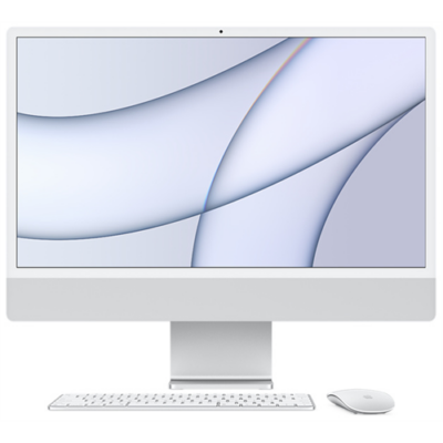 Apple iMac 24" silver/8C CPU/8C GPU/8GB/512-INT ENG