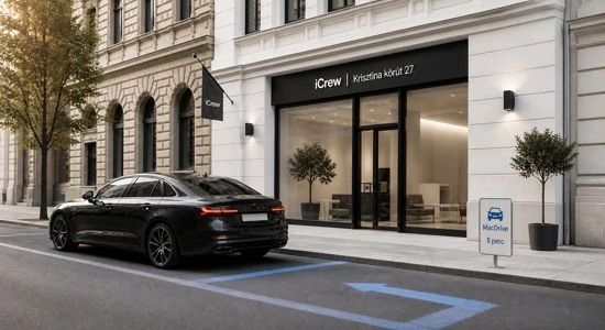 MacDrive az iCrew-nál: végre könnyebb beugrani hozzánk autóval
