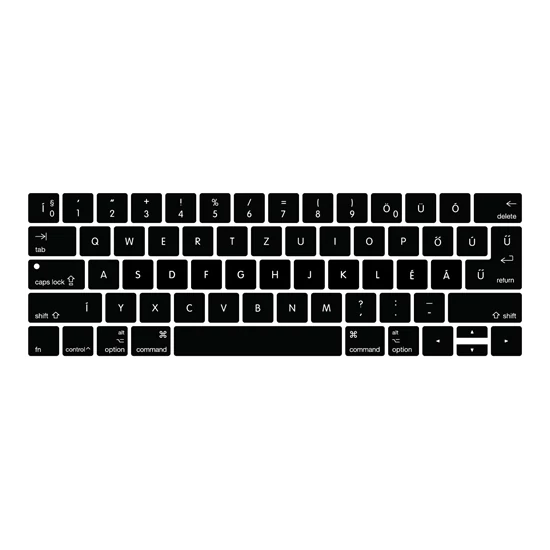 A1932 Macbook Air 2018 2019 keycap szett HUN