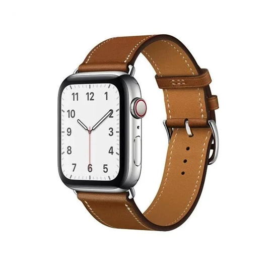 Xpro smartwatch band barna bőr hosszú 42/44mm