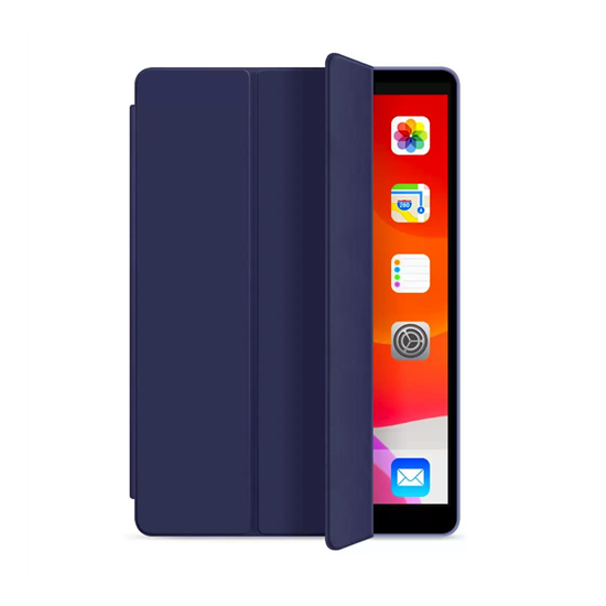 Smart book tok szilikon hátlappal sötétkék, Apple iPad 10,2" 