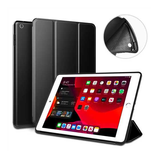 Smart book tok Soft Black, iPad Air 10.9" (2020)
