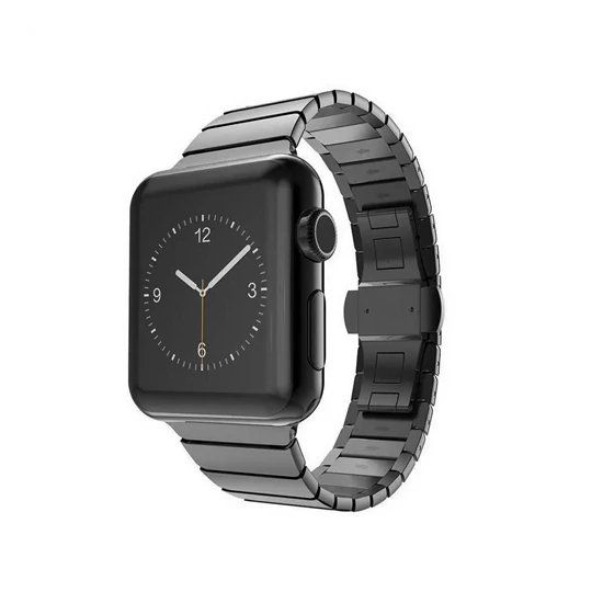 Óraszíj Stainless 5 Black Watch 42/44/45/49 mm