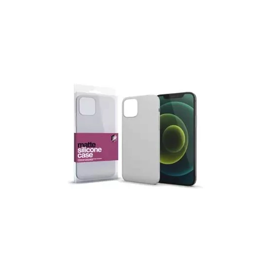 XPRO™ Szilikon matte tok ultravékony opál fehér Apple iPhone 13 Pro Max készülékhez