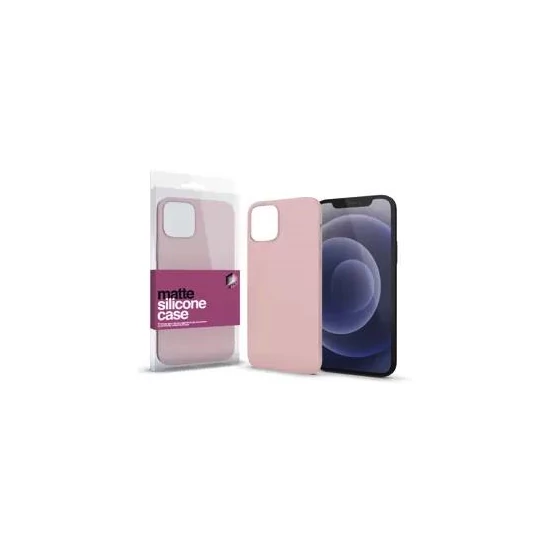 XPRO™ Szilikon matte tok ultravékony púder pink Apple iPhone 13 Mini készülékhez