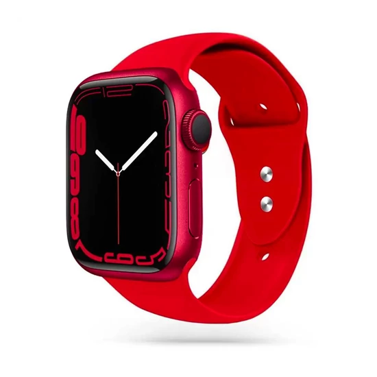 Tech-Protect ICONBAND szilikon óraszíj piros Apple Watch 38mm / 40mm / 41mm