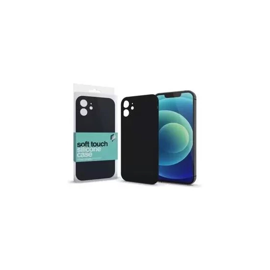 XPRO™ Soft Touch szilikon tok Slim fekete Apple iPhone 14 Pro Max készülékhez