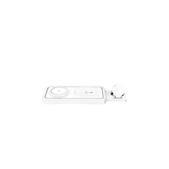 XPRO™ 3in1 vezeték nélküli QI mágneses MagSafe gyorstöltő 15W fehér