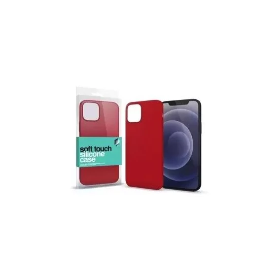 XPRO™ Soft Touch szilikon tok piros Apple iPhone 15 készülékhez