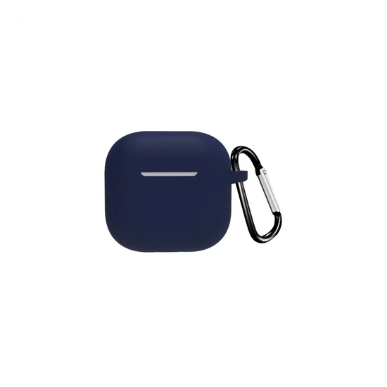 Airpods 4 szilikon tok dark blue