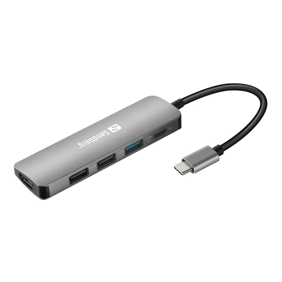 Sandberg USB-C Dock HDMI+3xUSB+PD 100W