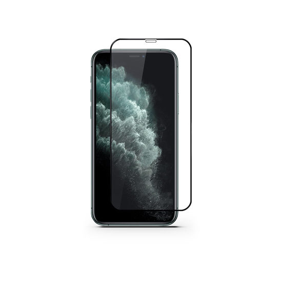 EPICO 3D+ ANTI-BACTERIAL GLASS iPhone XR/11 - Fekete