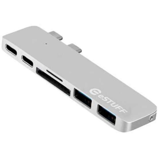 USB-C Slot-in Hub Pro Silver