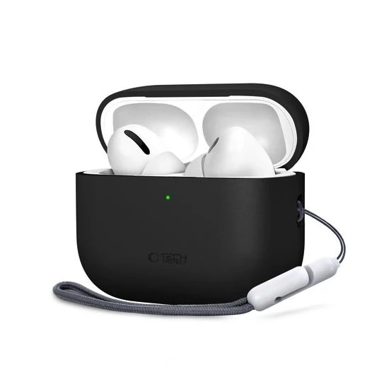 AirPods Pro 3 szilikon tok fekete