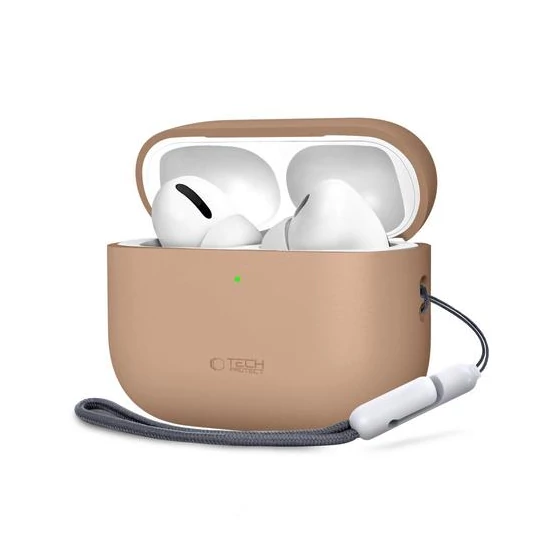 AirPods Pro 3 szilikon tok bézs