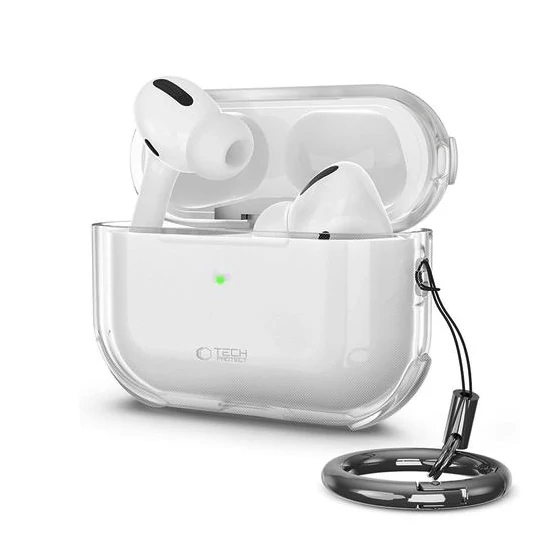 AirPods Pro 3 szilikon tok átlátszó
