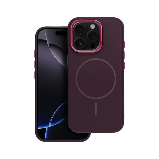FRAME MAG COVER MagSafe kompatibilis tok iPhone 17 lila