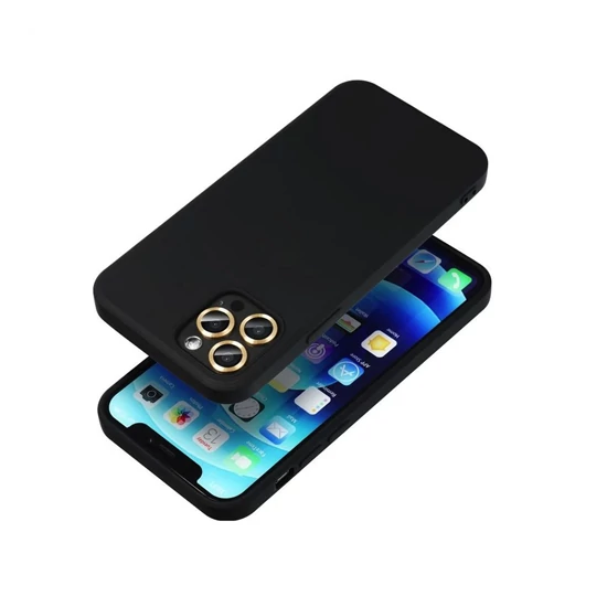 Szilikon tok iPhone 16e/ 17e fekete