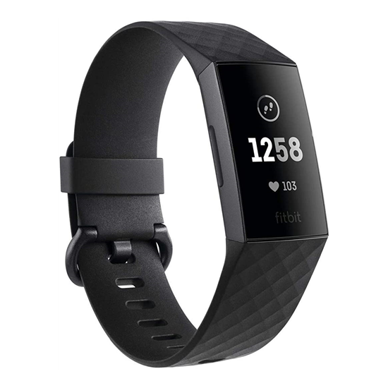 Fitbit Charge 3 fekete
