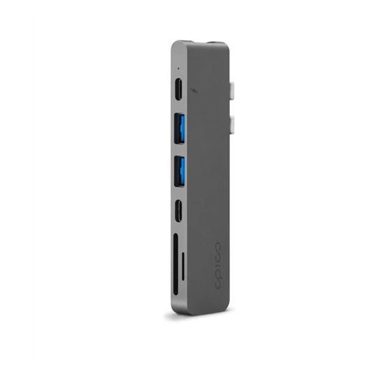 EPICO USB TYPE-C HUB PRO - SPACE GRAY/BLACK