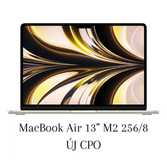 CPO MacBook Air 13” M2 256/8 Csillagfény