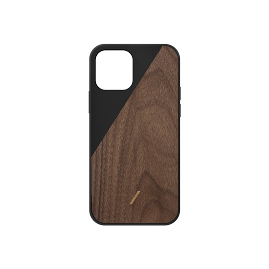 Native Union Clic Wooden, black - iPhone 12 mini
