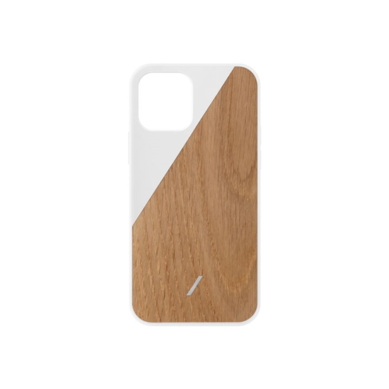 Native Union Clic Wooden, white - iPhone 12 mini