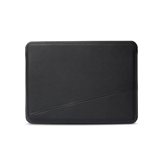 Decoded Leather Frame Sleeve, fekete - Macbook 14"