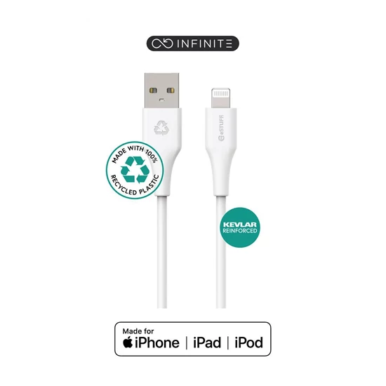 eSTUFF INFINITE USB-A to Ligthning MFI 1M