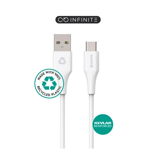 eSTUFF INFINITE USB-C to USB-A töltő/ adatkábel 1M