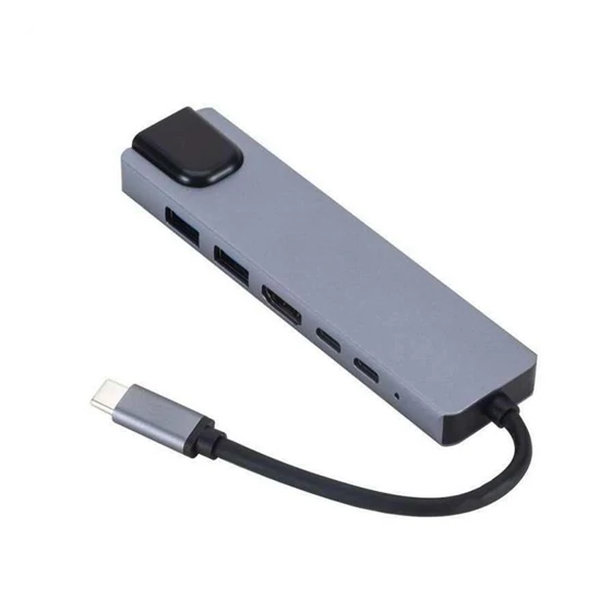 eSTUFF USB-C 6 az 1-ben Mobile HUB, 3.2 Gen (HDMI, RJ45, USB2.0)