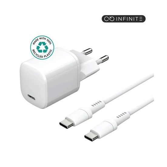 eSTUFF INFINITE Charger Kit 20W charger with 1.5m USB-C cable