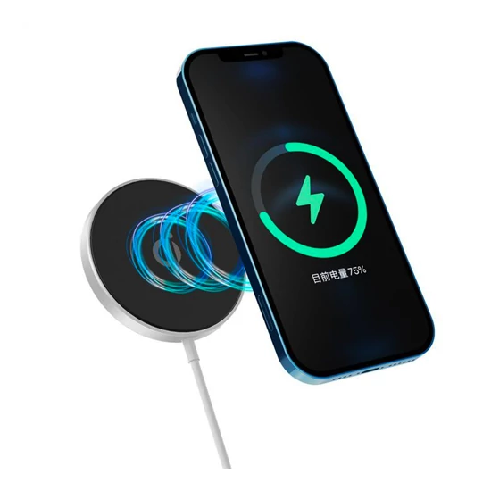 eSTUFF Magnetic Wireless QI Desktop Charger - 15W