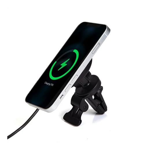 eSTUFF 3-in-1 Magnetic Wireless QI Car Charger