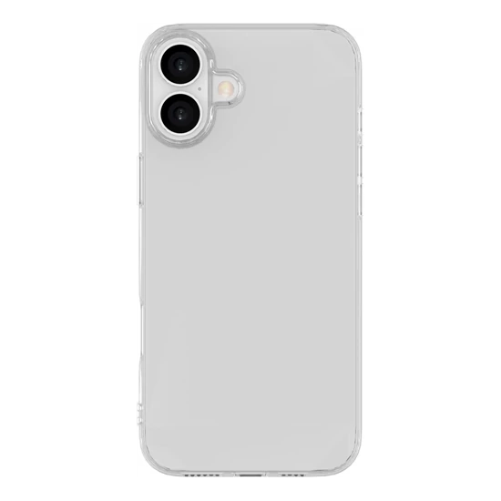 eSTUFF INFINITE Vienna átlátszó szilikon tok iPhone 16 Plus  BULK