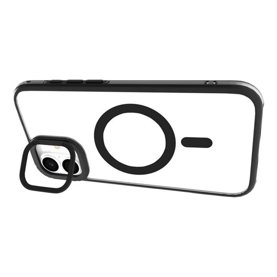 eSTUFF INFINITE Helsinki átlátszó kitámasztós tok iPhone 16