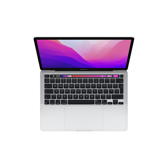 MacBook Pro 13" – M2 chip 8 magos CPU-val, 10 magos GPU-val, 512GB SSD – ezüst