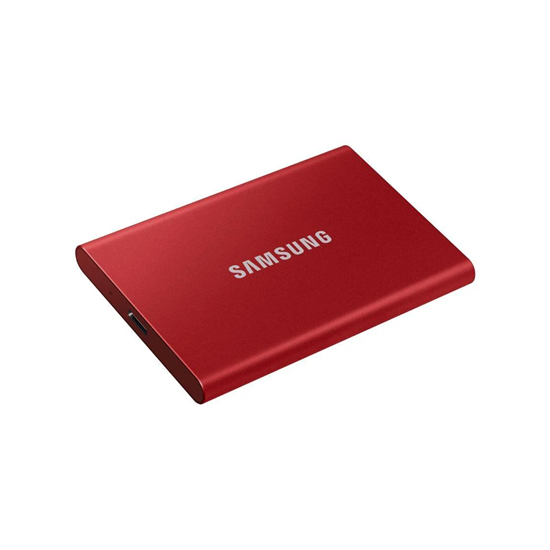 1TB Samsung T7 külső SSD meghajtó piros